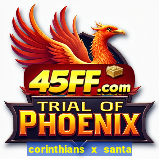 corinthians x santa cruz ao vivo hd
